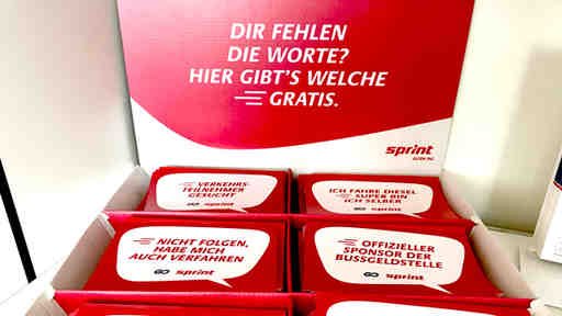 Sprint Sprüche-Kampagne 2021