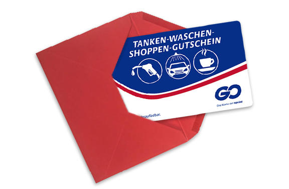 GO Tanken-Waschen-Shoppen Gutschein verschenken